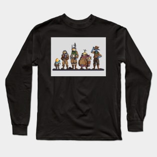 Traveler pixel art Long Sleeve T-Shirt